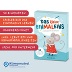 Das kleine Einmaleins – Lernkarten 1–10 für Kinder
