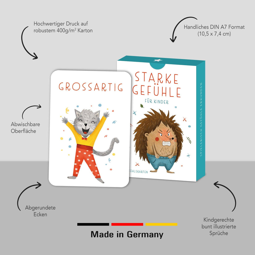 Starke Gefühle – Gefühlskarten für Kinder