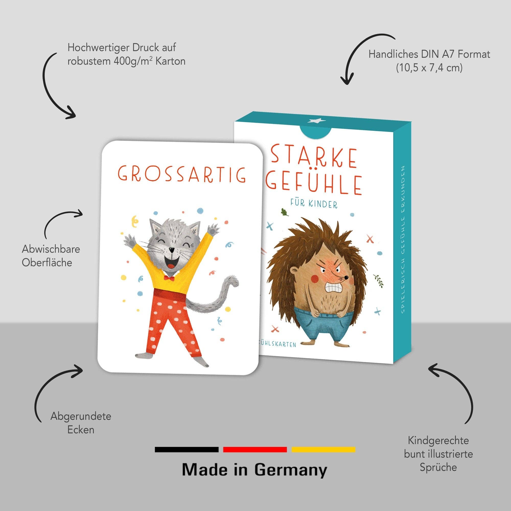 Starke Gefühle – Gefühlskarten für Kinder