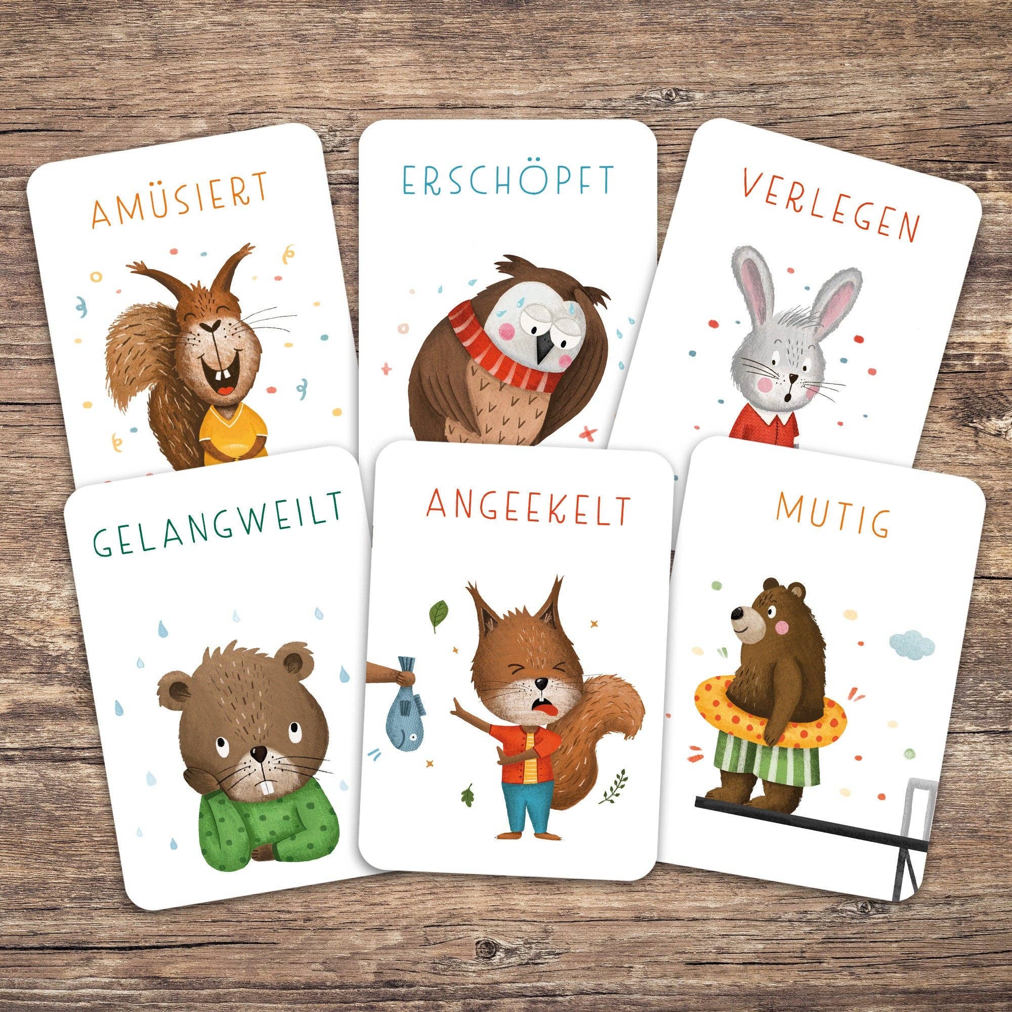 Starke Gefühle – Gefühlskarten für Kinder