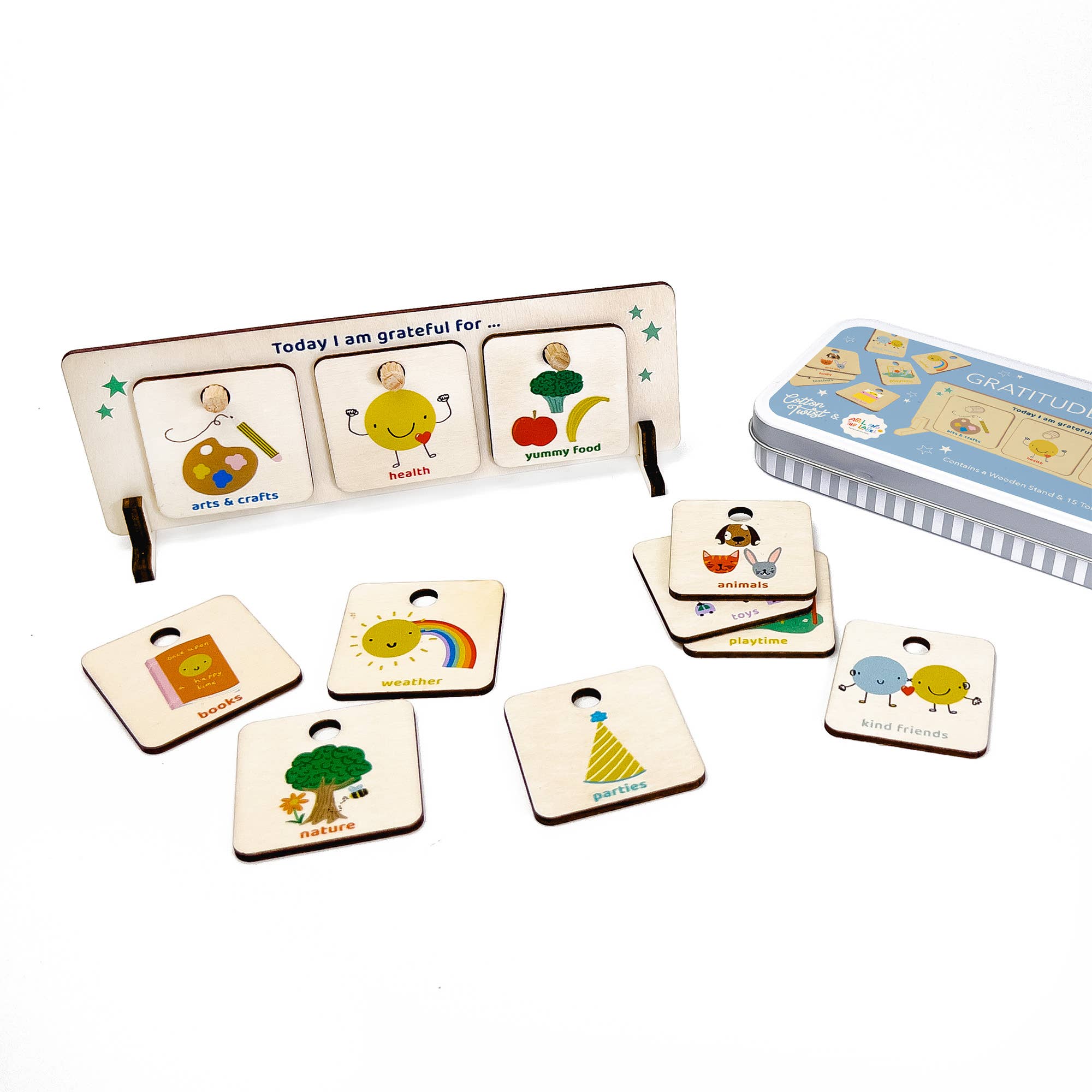 Dankbarkeits-Tafel für Kinder