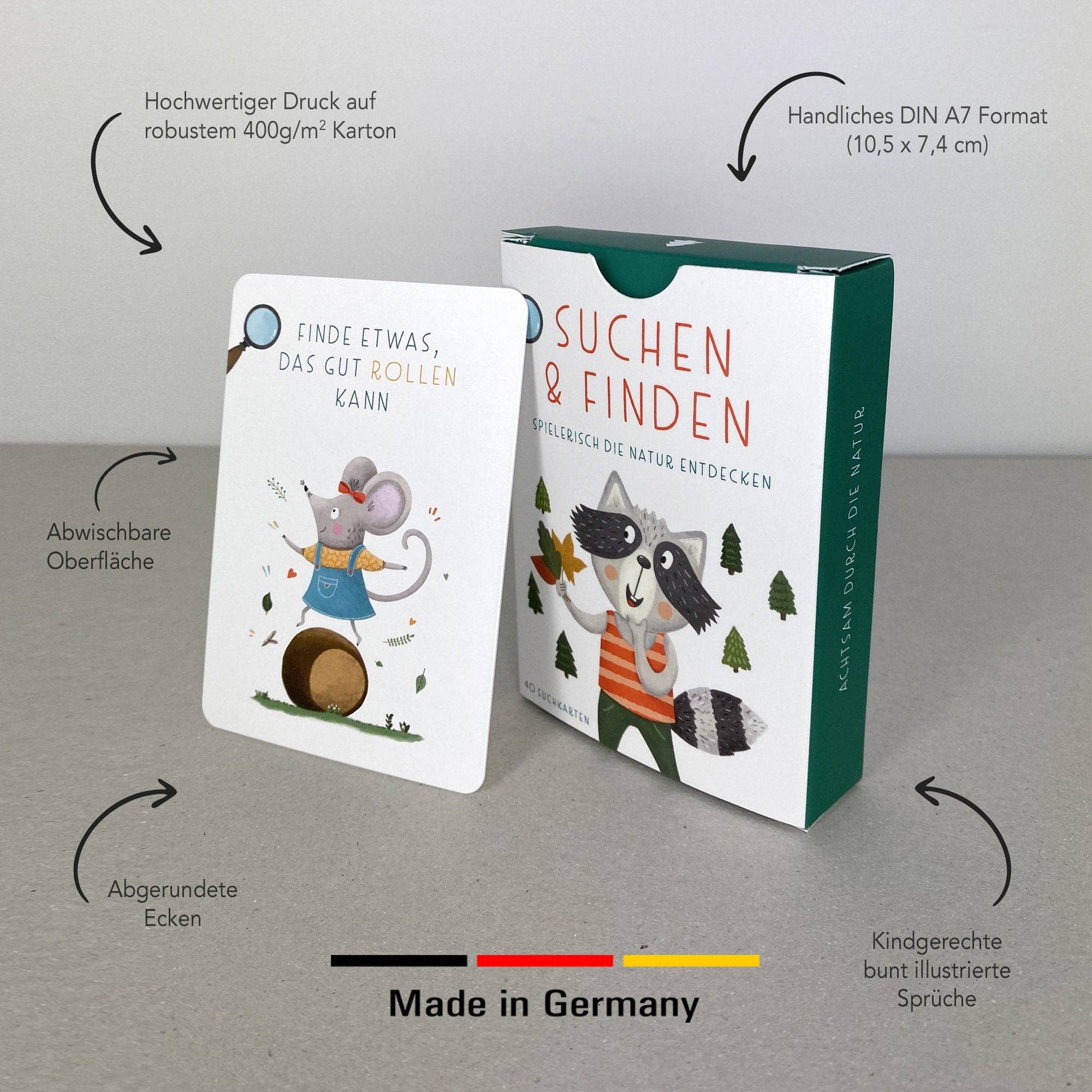 Suchen & Finden – Entdeckerkarten für Kinder