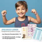Das kleine Einmaleins – Lernkarten 1–10 für Kinder