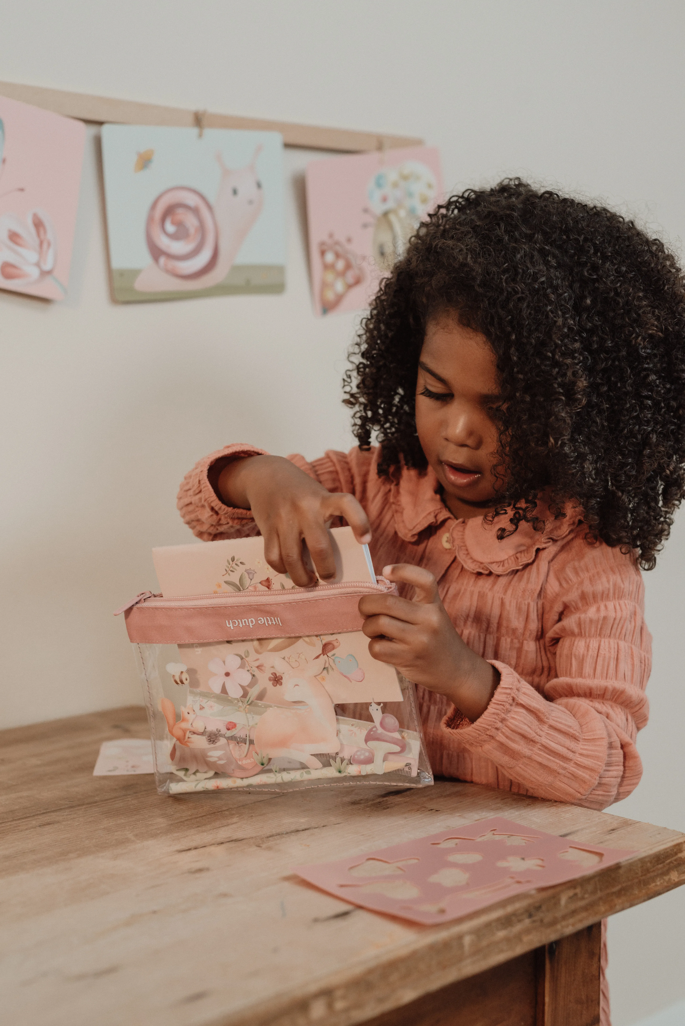Little Dutch - Schreibset Rosa