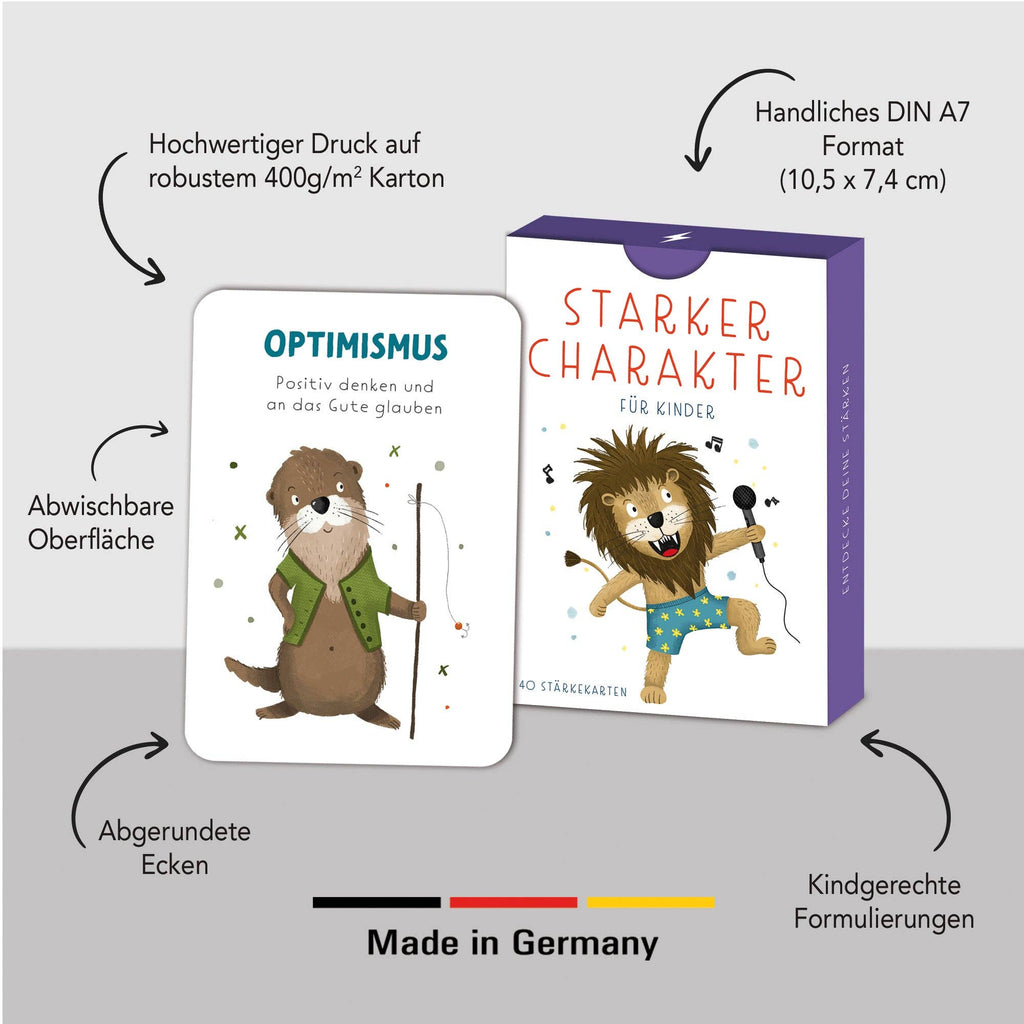 Starker Charakter – Stärkekarten für Kinder
