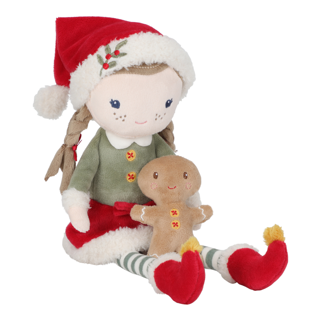 Little Dutch Kuschelpuppe Weihnachten Rosa