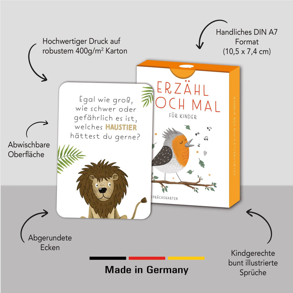 Erzähl doch mal – Gesprächskarten für Kinder