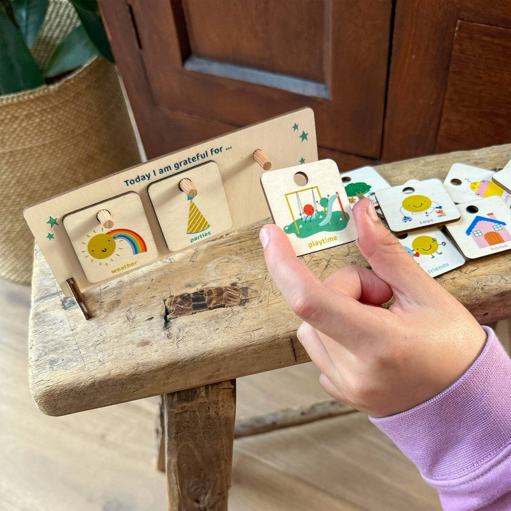 Dankbarkeits-Tafel für Kinder