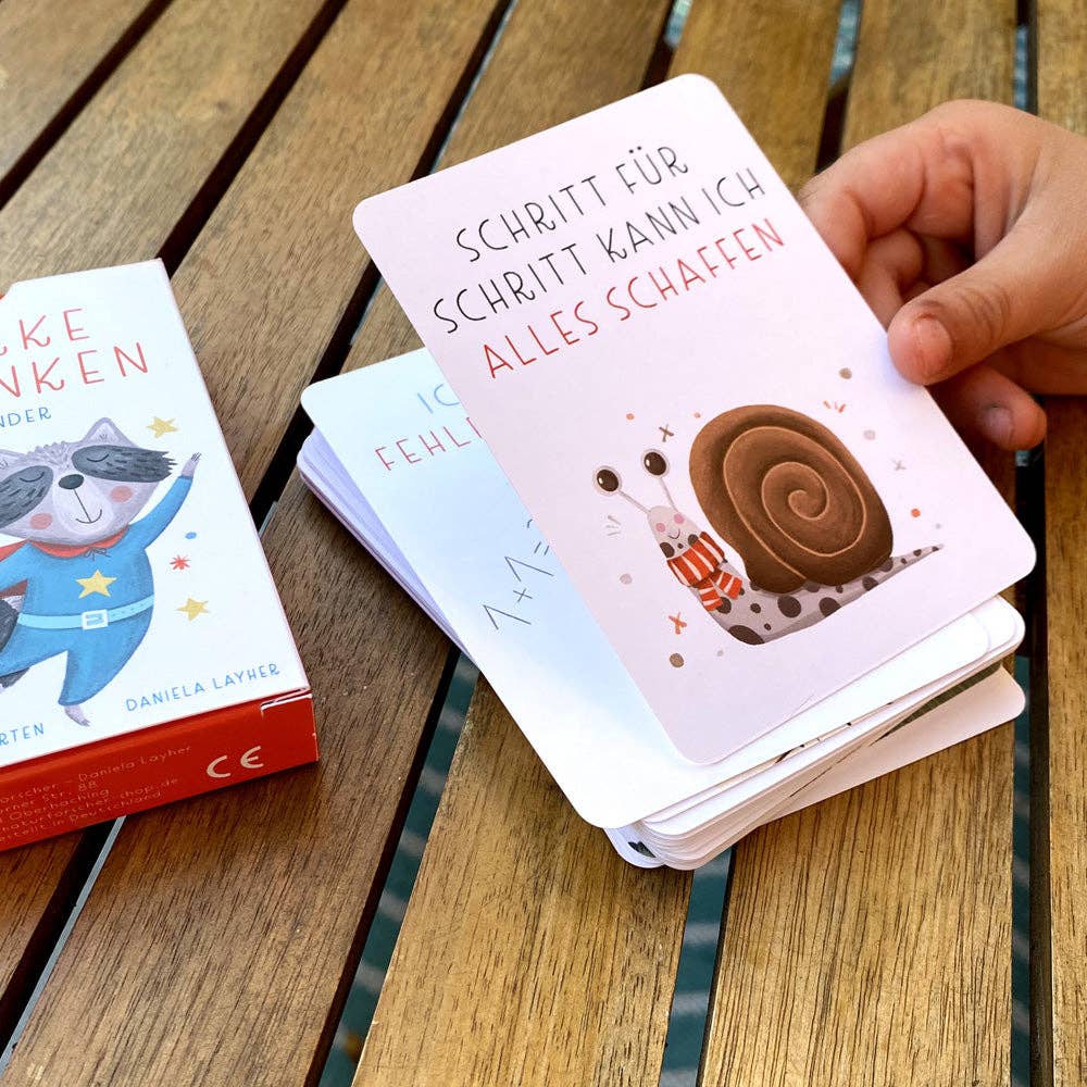 Starke Gedanken – Affirmationskarten für Kinder
