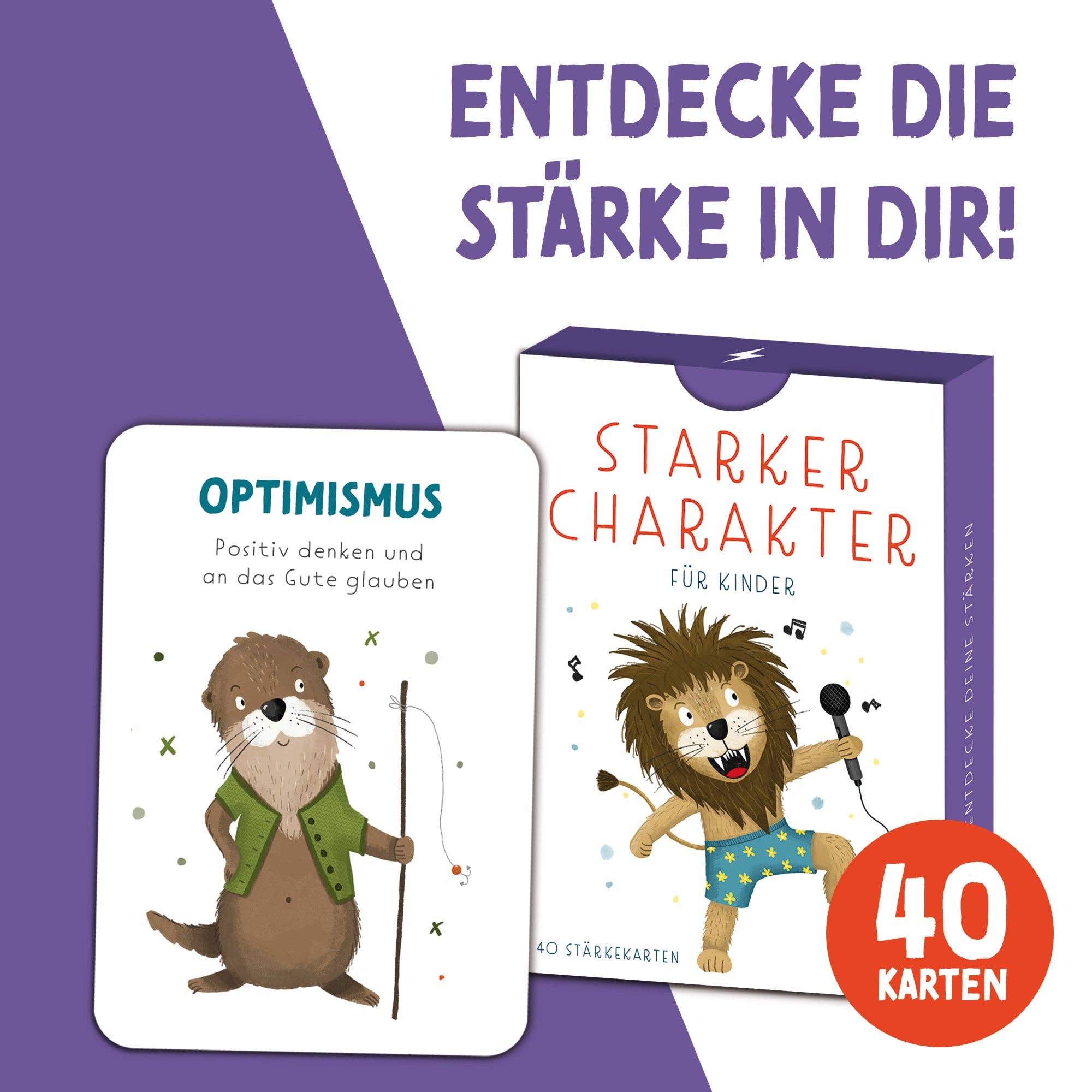 Starker Charakter – Stärkekarten für Kinder