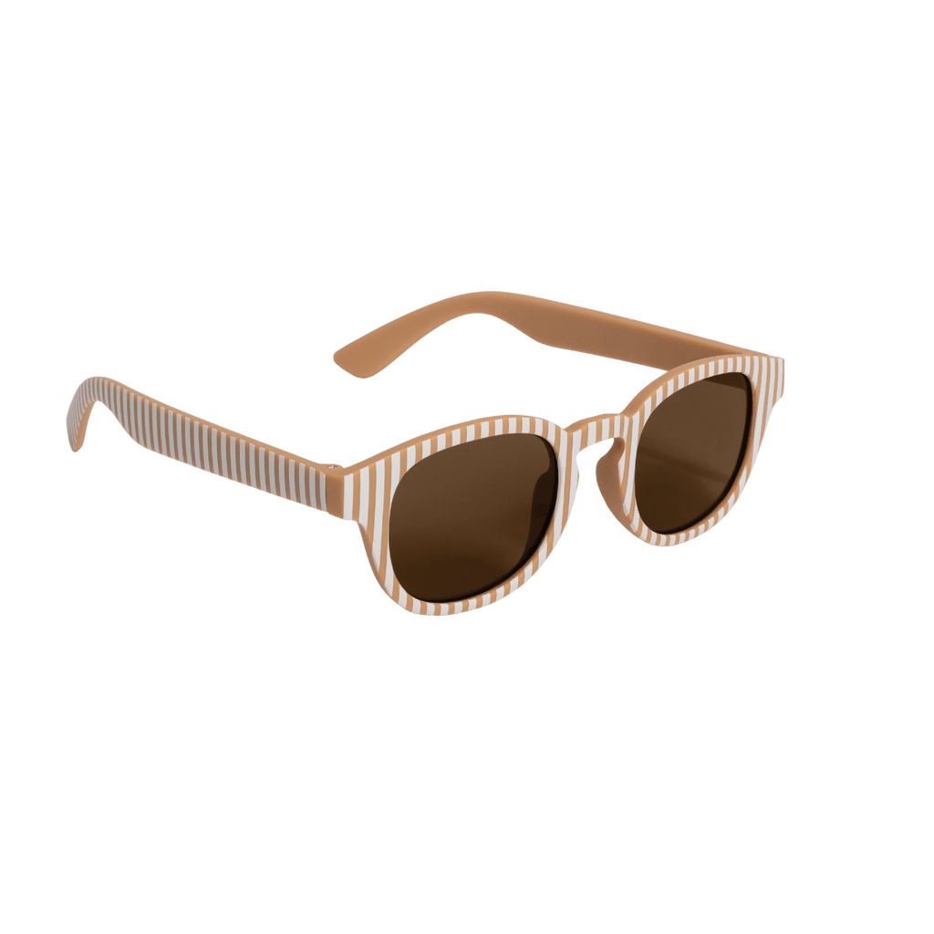 Little Dutch - Kinder Sonnenbrille Ocean Brown Stripes