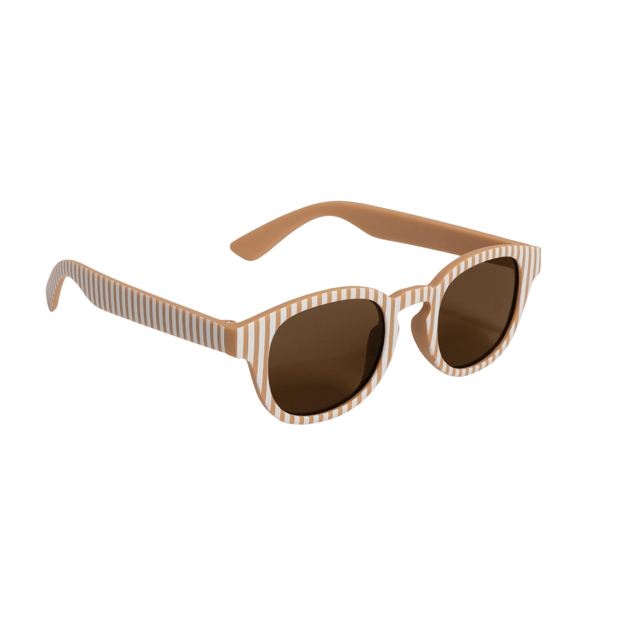 Little Dutch - Kinder Sonnenbrille Ocean Brown Stripes