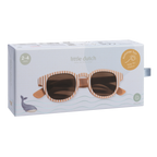Little Dutch - Kinder Sonnenbrille Ocean Brown Stripes